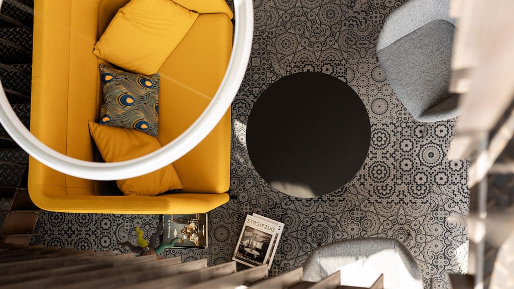 Lounge von oben 2